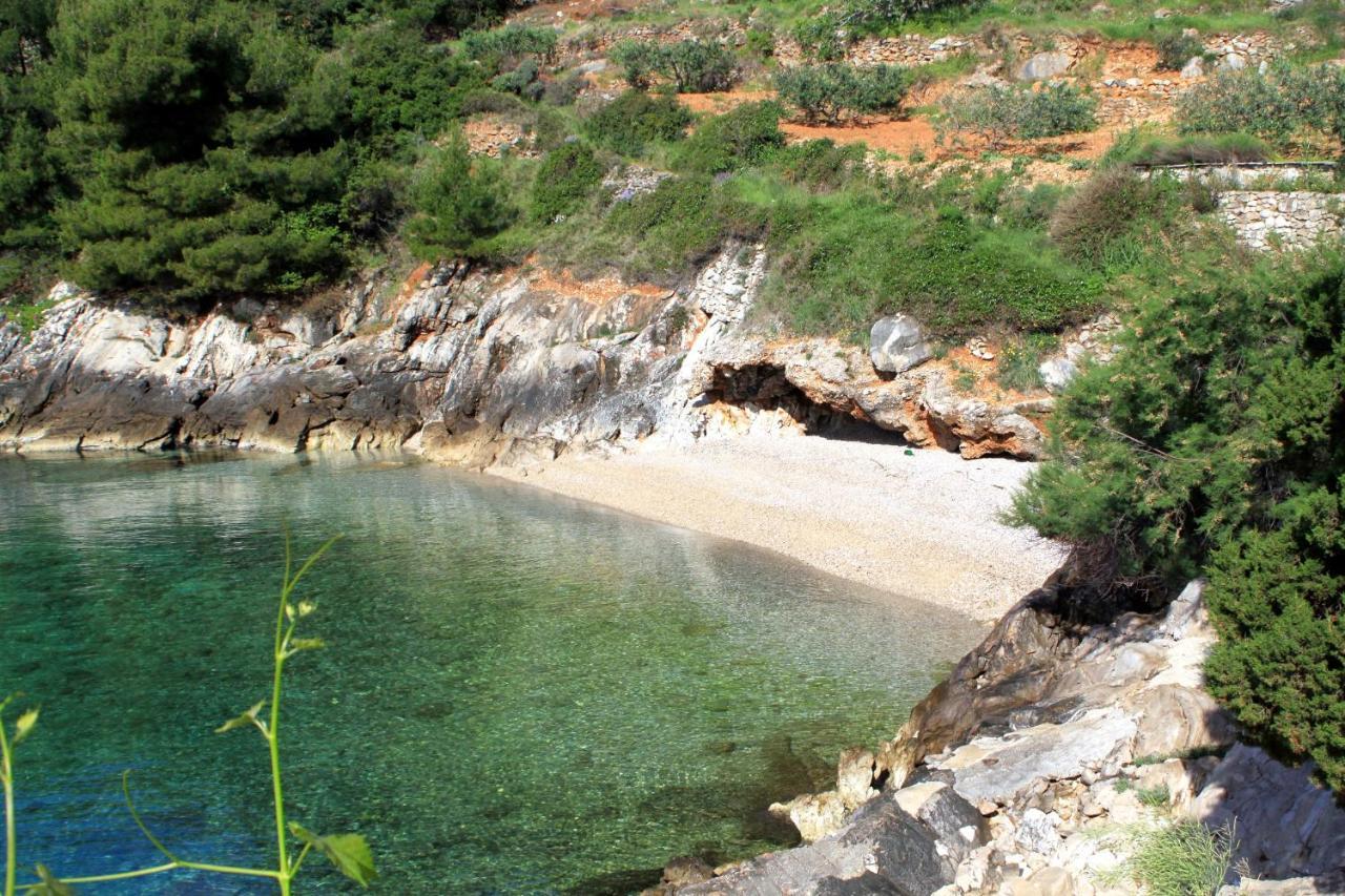 Seaside House For Families With Children Cove Tvrdni Dolac, Hvar - 2057 Gdinj Luaran gambar